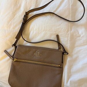 Kate Spade Taupe Crossbody Bag